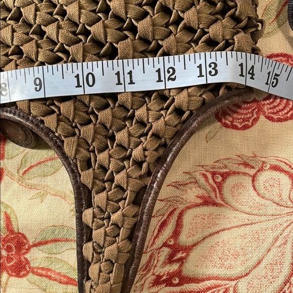 Banana Republic Brown Shoulder Bag with Quilted Pattern - Picture 16 of 16